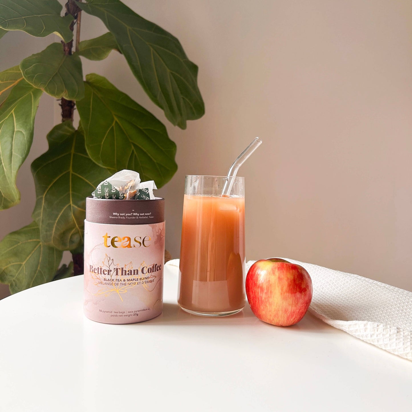 Better Than Coffee |  Energy Maple Vanilla Black Tea