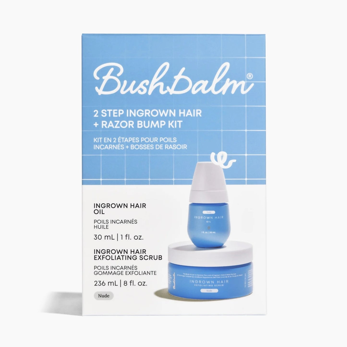 2 step ingrown hair + razor burn kit