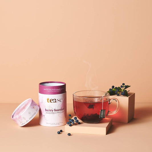 Berry Booster Tea | Iced or Hot Brew Wellness Tea