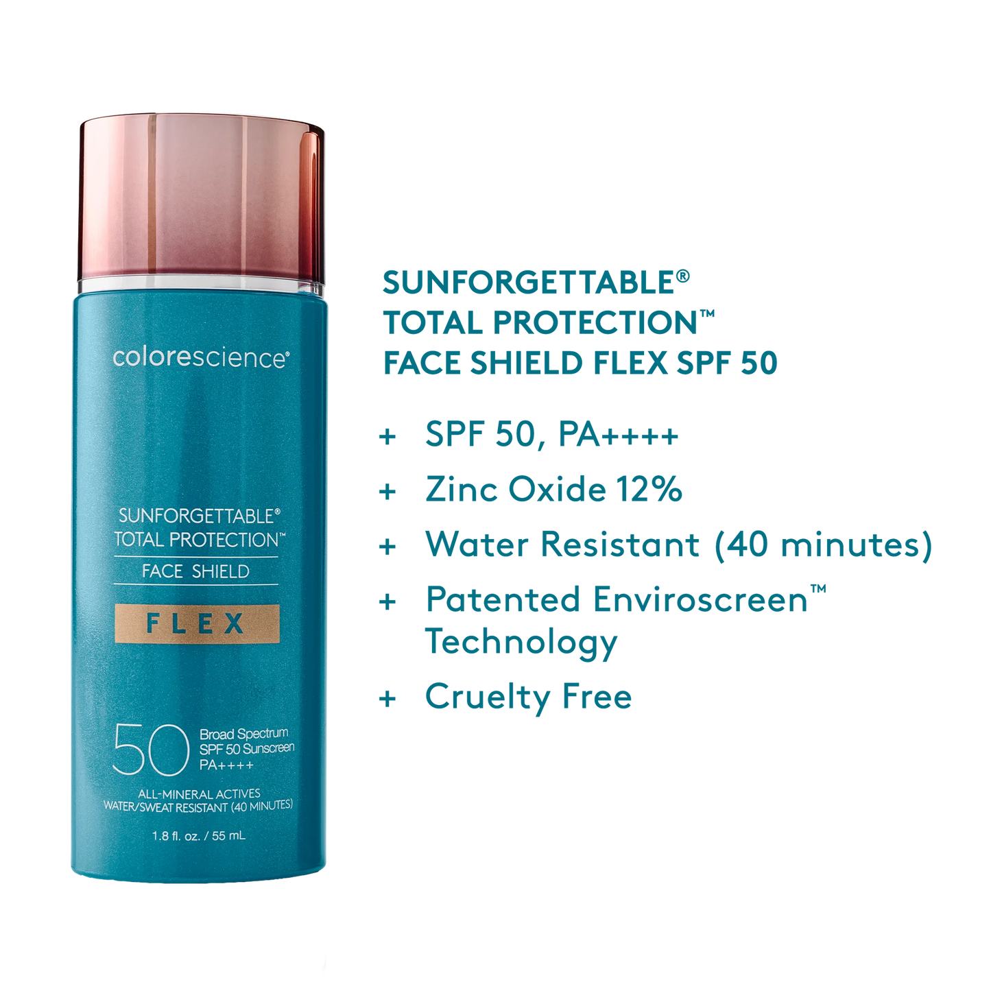 EnviroScreen Protection Face Shield FLEX SPF50 - Fair