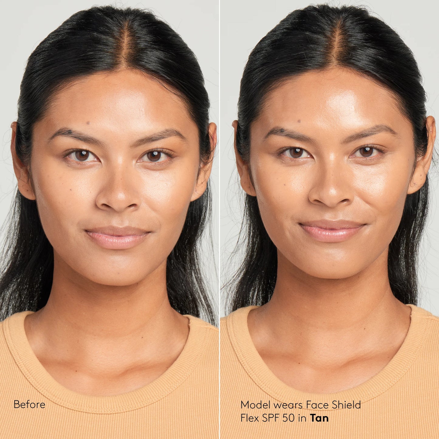 EnviroScreen Protection Face Shield FLEX SPF50 - Tan