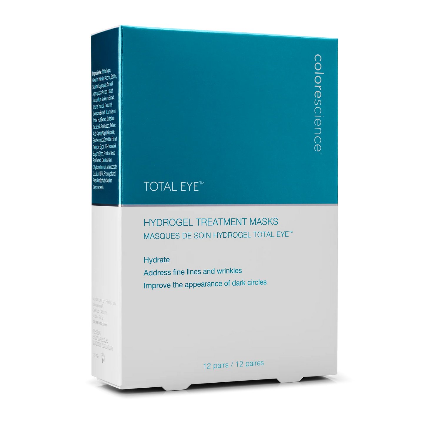 Total Eye Hydrogel Treatment Masks, 12 pairs) for retail